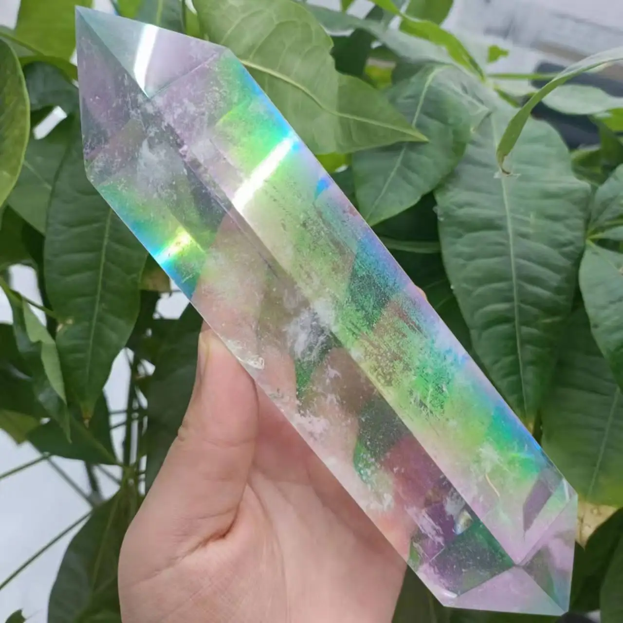 Выплавильный камень высокой температуры Aura, двухточечный кристаллический кварцевый исцеляющий энергетический камень, домашнее украшение,...
Выплавильный камень высокой температуры Aura, двухточечный кристаллический кварцевый исцеляющий энергетический камень, домашнее украшение,...