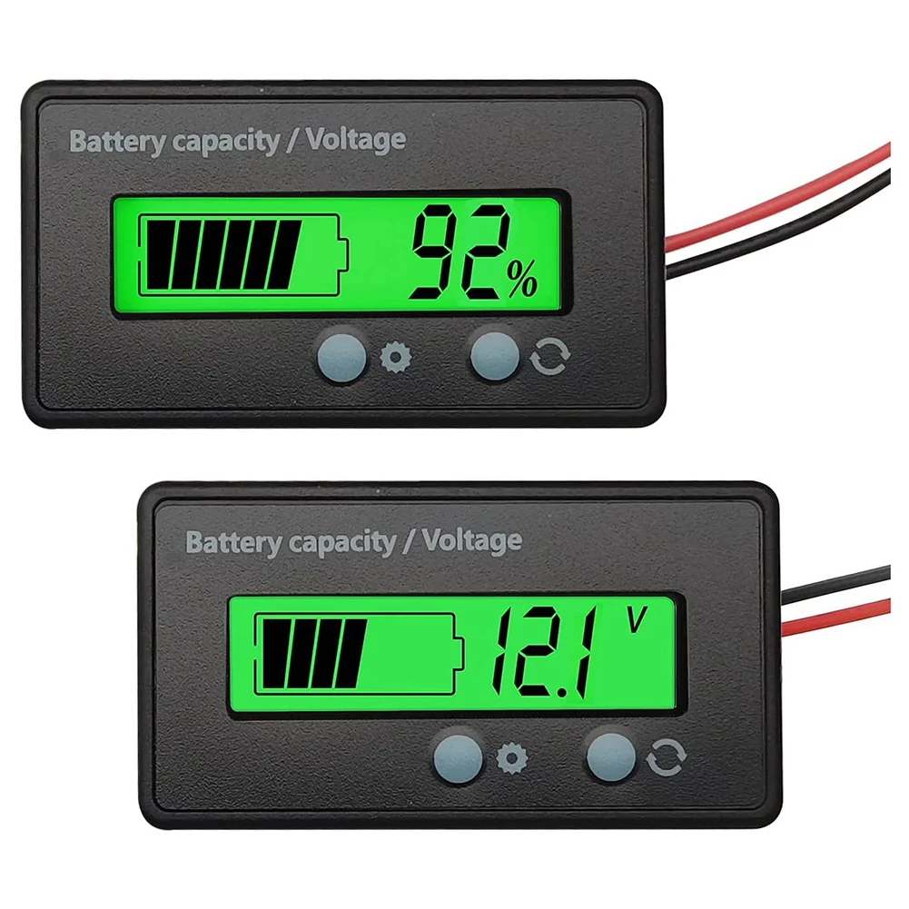 12V 24V 36V 48V 60V 72V 84V Golf Cart Voltage Meter,Power Indicator Instrument Display,Acid and Lithium Ion Indicators C
12V 24V 36V 48V 60V 72V 84V Golf Cart Voltage Meter,Power Indicator Instrument Display,Acid and Lithium Ion Indicators C