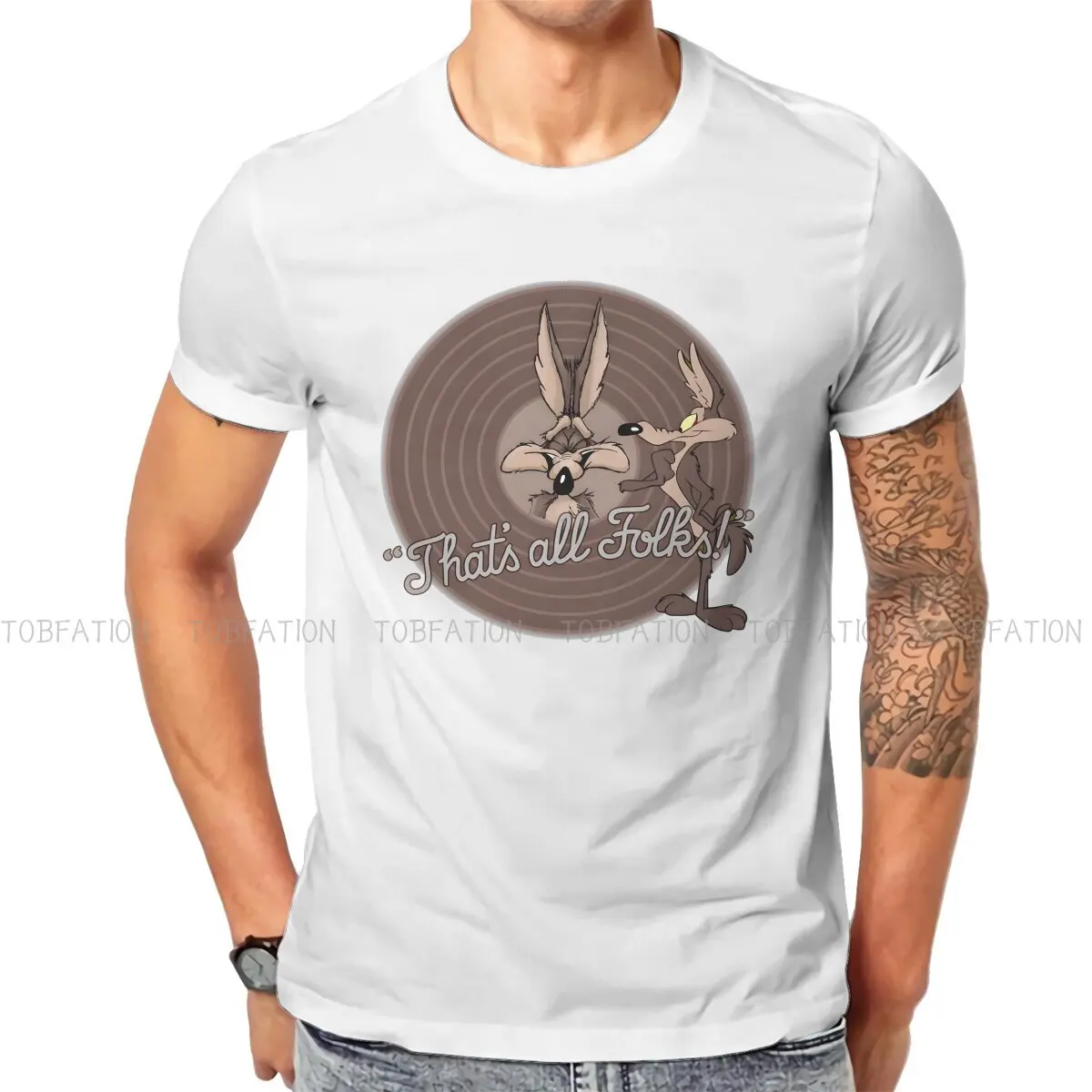 Folks Fashion TShirts Wile E. Coyote and the Road Runner Men Harajuku Fabric Tops T Shirt O Neck Oversized
Folks Fashion TShirts Wile E. Coyote and the Road Runner Men Harajuku Fabric Tops T Shirt O Neck Oversized