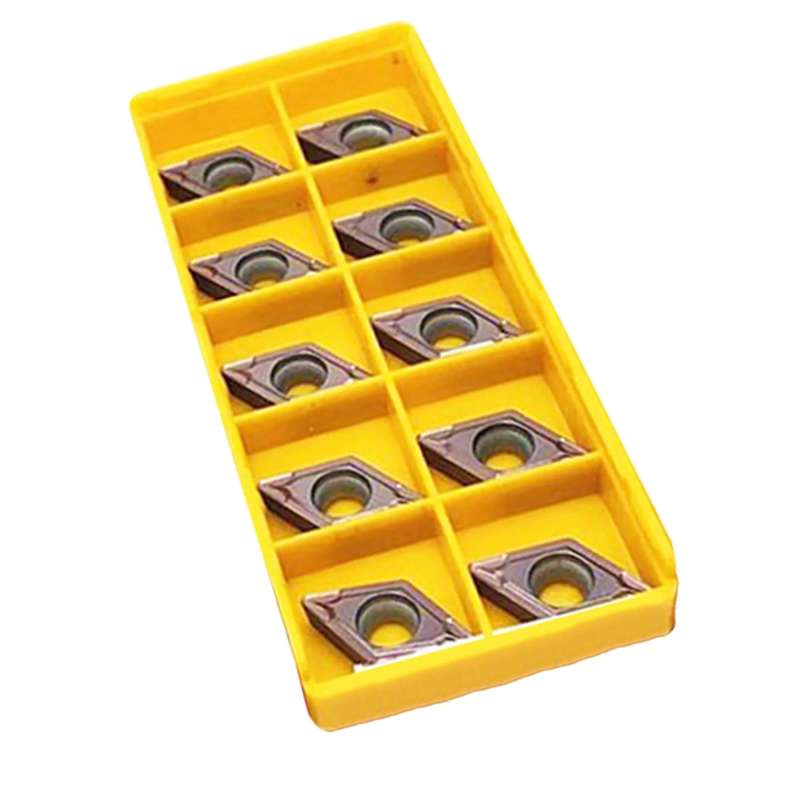 10Pcs DCMT11T308-MP VP15TF CNC Lathe Insert Blades Carbide Turning Cutting Tools For Metalworking Workshop Tools Accessories
10Pcs DCMT11T308-MP VP15TF CNC Lathe Insert Blades Carbide Turning Cutting Tools For Metalworking Workshop Tools Accessories