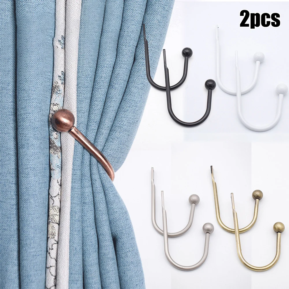 2pc Metal Curtain Hold Backs Backs Hooks U Shaped Hooks Simple Buckle Iron Clip Curtain Buckle Bedroom Wall Tie Backs Holder
2pc Metal Curtain Hold Backs Backs Hooks U Shaped Hooks Simple Buckle Iron Clip Curtain Buckle Bedroom Wall Tie Backs Holder