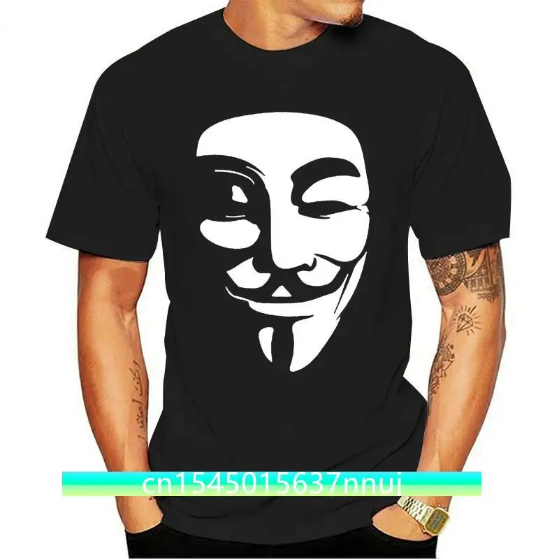 New Men t shirt fashion V For Vendetta V Word Vendetta Team European Code Man Pure t-shirt women
New Men t shirt fashion V For Vendetta V Word Vendetta Team European Code Man Pure t-shirt women