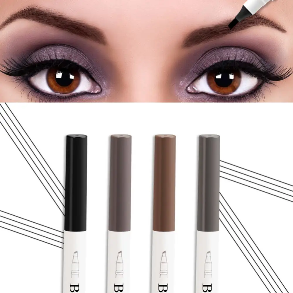 Four Claw Liquid Eyebrow Pencil Eyebrow Pen Eyebrow Tattoo Pen Without Smudging Long-lasting Three-dimensional Eyebrow Pencil 
Four Claw Liquid Eyebrow Pencil Eyebrow Pen Eyebrow Tattoo Pen Without Smudging Long-lasting Three-dimensional Eyebrow Pencil