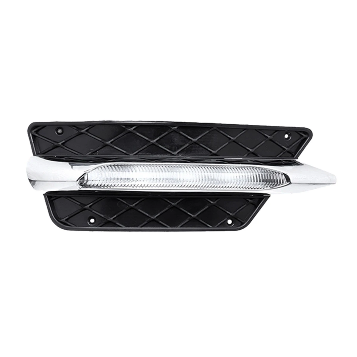 DRL Front Bumper Grill Molding LED Fog Light Daytime Running Light Fog Lamp for Mercedes for Benz W204 C-Class 2012-14
DRL Front Bumper Grill Molding LED Fog Light Daytime Running Light Fog Lamp for Mercedes for Benz W204 C-Class 2012-14