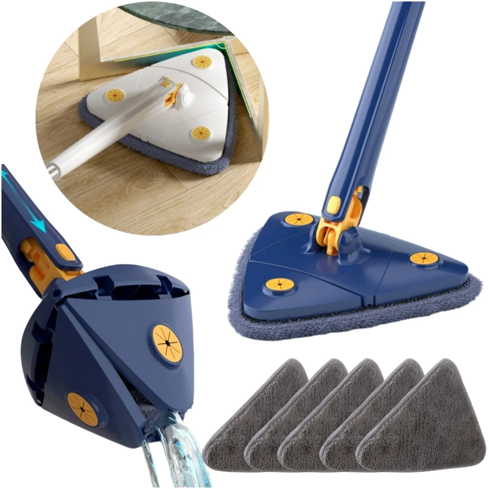 Floor Cleaning Mop 360 Rotatable Squeeze Floor Cloth Water Absorption for Home Wall Car Kitchen Supplies Multipurpose Adjustable
Floor Cleaning Mop 360 Rotatable Squeeze Floor Cloth Water Absorption for Home Wall Car Kitchen Supplies Multipurpose Adjustable
