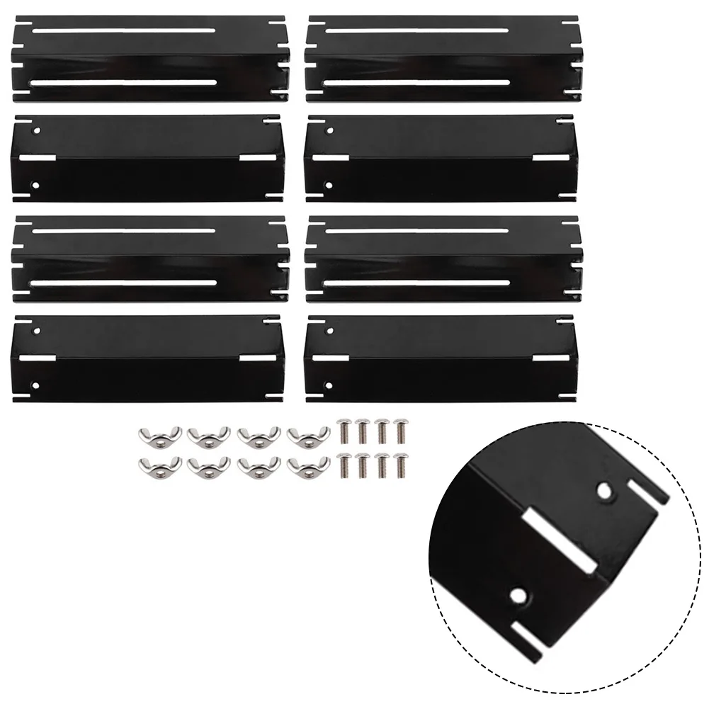 8pcs Enamel BBQ Heat Plate With Screws Nut Set 1500g 298-563mm 95mm For Most Gas Grills Home Garden Kitchen Dining Bar BBQ Tools
8pcs Enamel BBQ Heat Plate With Screws Nut Set 1500g 298-563mm 95mm For Most Gas Grills Home Garden Kitchen Dining Bar BBQ Tools