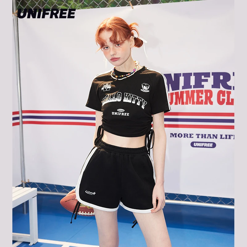 Спортивные Повседневные женские шорты UNIFREE, сексуальные шорты в полоску с контрастной вышивкой букв для женщин, Новинка лета 2023
Спортивные Повседневные женские шорты UNIFREE, сексуальные шорты в полоску с контрастной вышивкой букв для женщин, Новинка лета 2023