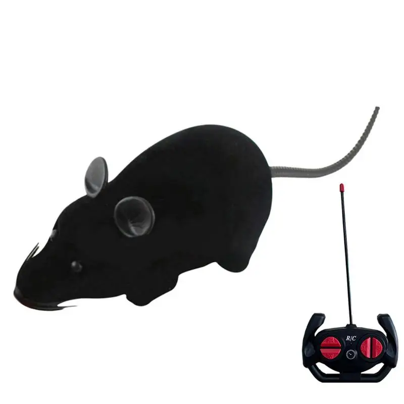 

Robot Mouse Cat Toy Remote Control Mouse Realistic Wireless Electronic Mouse A Better Gift For Your Cats Dogs Pets Children And