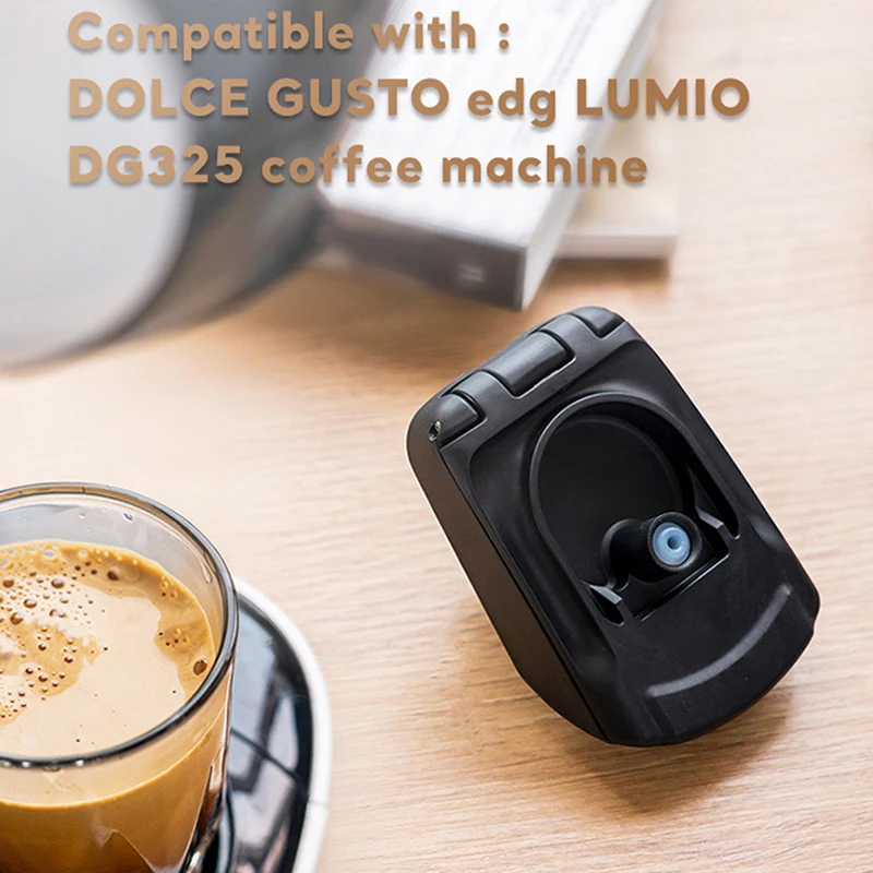 

Coffee Capsule Plus Powder Holder Adapter Conversion Tray Reusable Capsule Holder Kitchen DIY Taste Espresso Machine