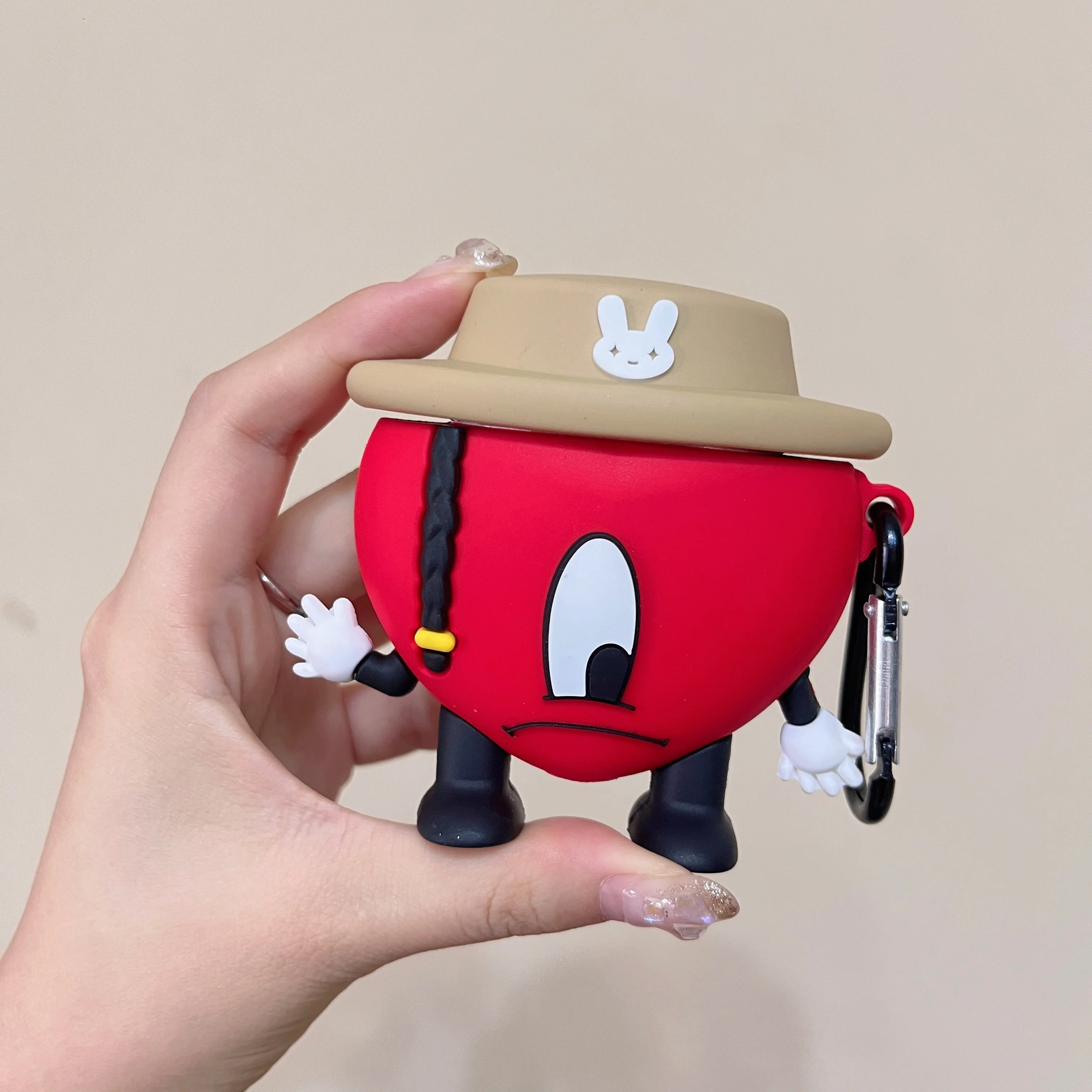 AirPods Pro Чехол, футляр для наушников, милый кролик, силиконовый чехол для Airpods 1 2 3 Pro,3D мультяшный силиконовый защитный чехол для телефона
AirPods Pro Чехол, футляр для наушников, милый кролик, силиконовый чехол для Airpods 1 2 3 Pro,3D мультяшный силиконовый защитный чехол для телефона