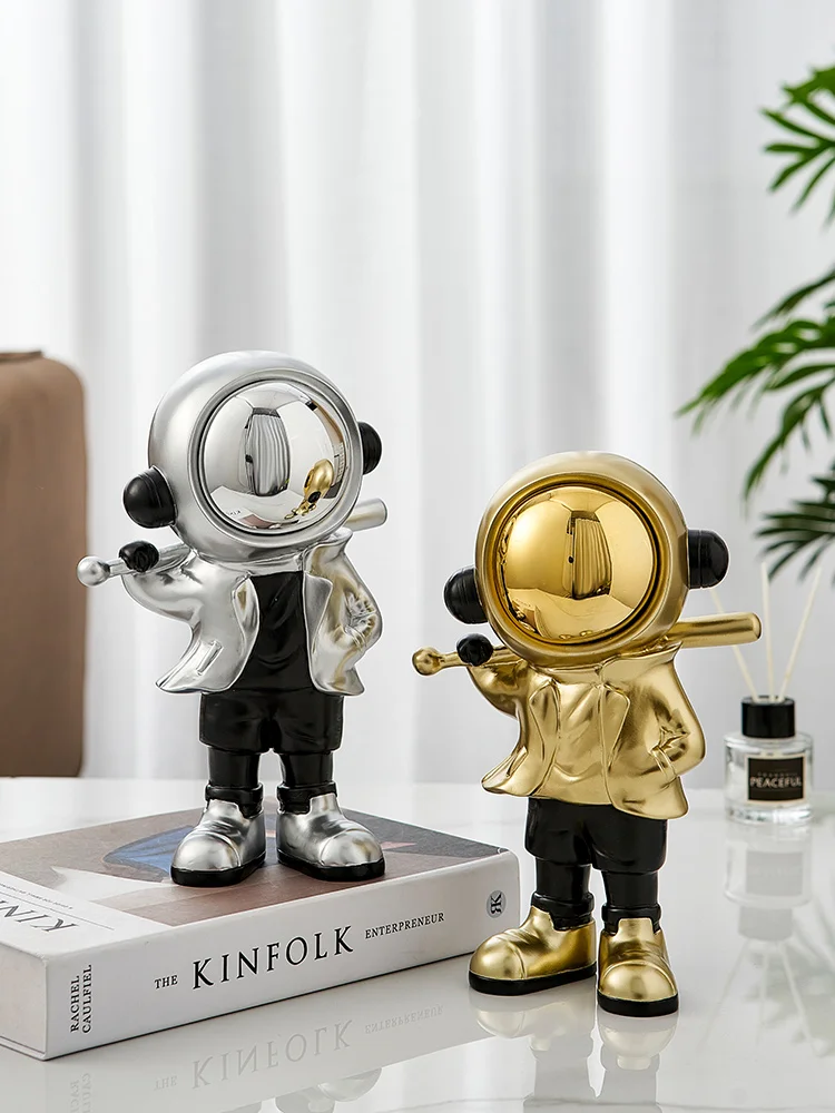 Modern Creative Astronaut Statue Home Decor Office Desktop Decoration Figurine Resin Spaceman Model Ornaments Boy Birthday Gift
Modern Creative Astronaut Statue Home Decor Office Desktop Decoration Figurine Resin Spaceman Model Ornaments Boy Birthday Gift