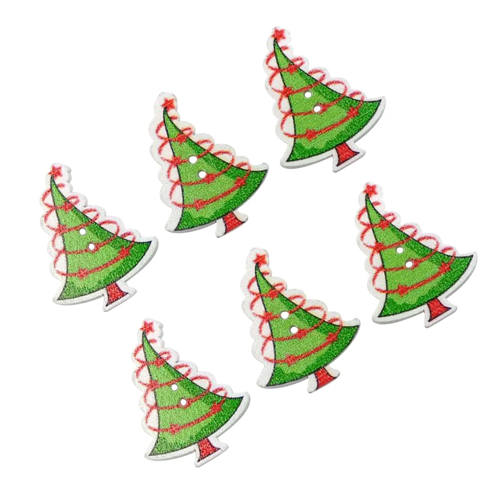 50pcs Buttons Decorative DIY Christmas Trees Pattern Environmental Colorful Press Studs
50pcs Buttons Decorative DIY Christmas Trees Pattern Environmental Colorful Press Studs