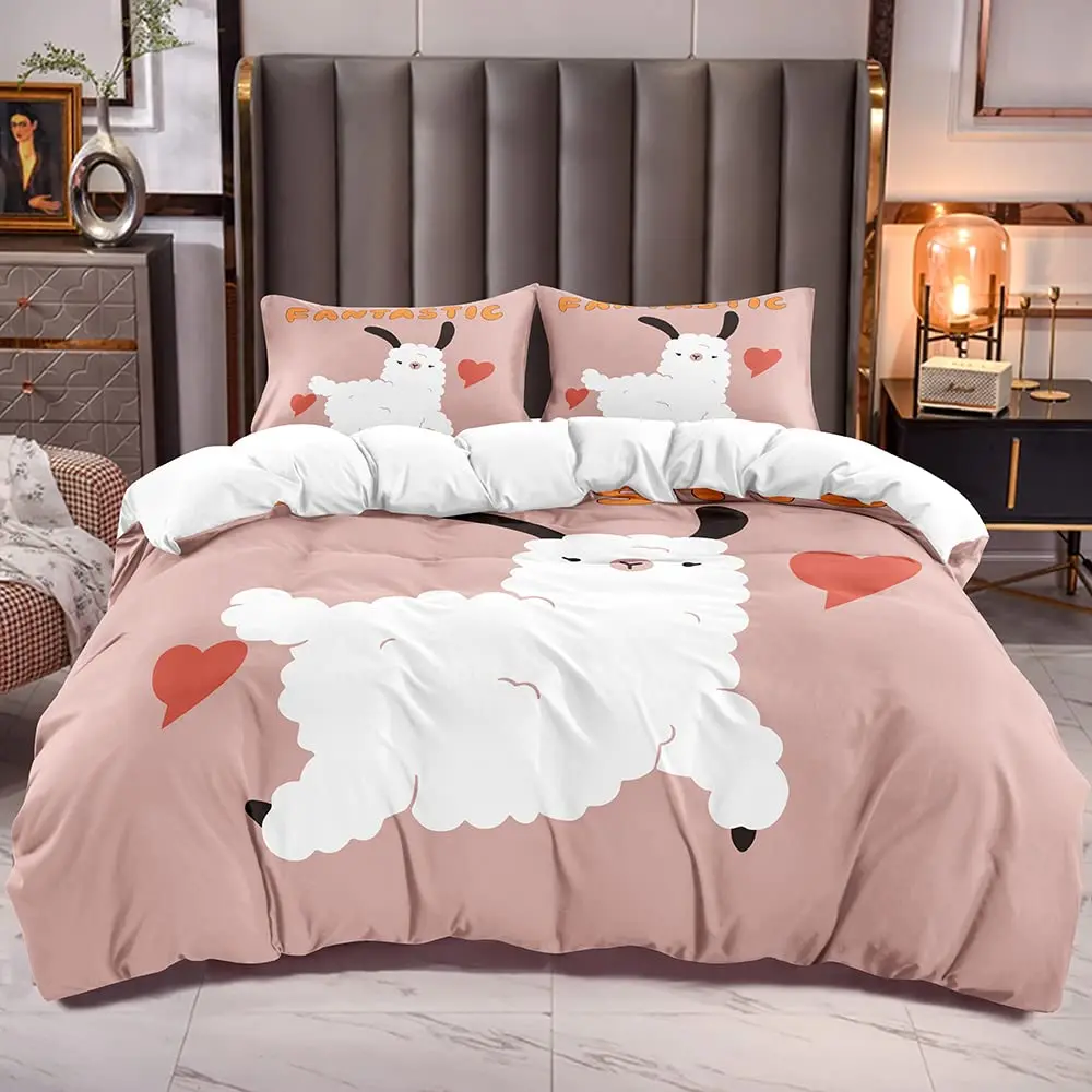 Duvet Cover Kids Teens Gifts Cute Cartoon Alpaca Llama Cactus Printing Bedding Animals Cover Bedroom Decorative Duvet Cover
Duvet Cover Kids Teens Gifts Cute Cartoon Alpaca Llama Cactus Printing Bedding Animals Cover Bedroom Decorative Duvet Cover