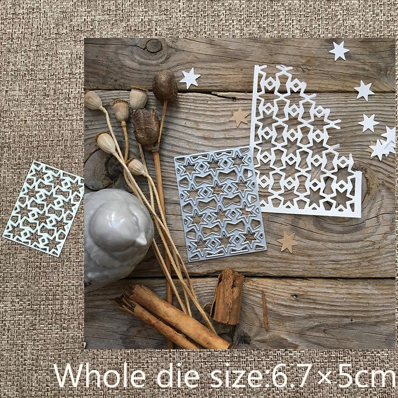XLDesign Craft Metal stencil mold Cutting Die star frame decoration scrapbook die cuts Album Paper Card Craft Embossing
XLDesign Craft Metal stencil mold Cutting Die star frame decoration scrapbook die cuts Album Paper Card Craft Embossing