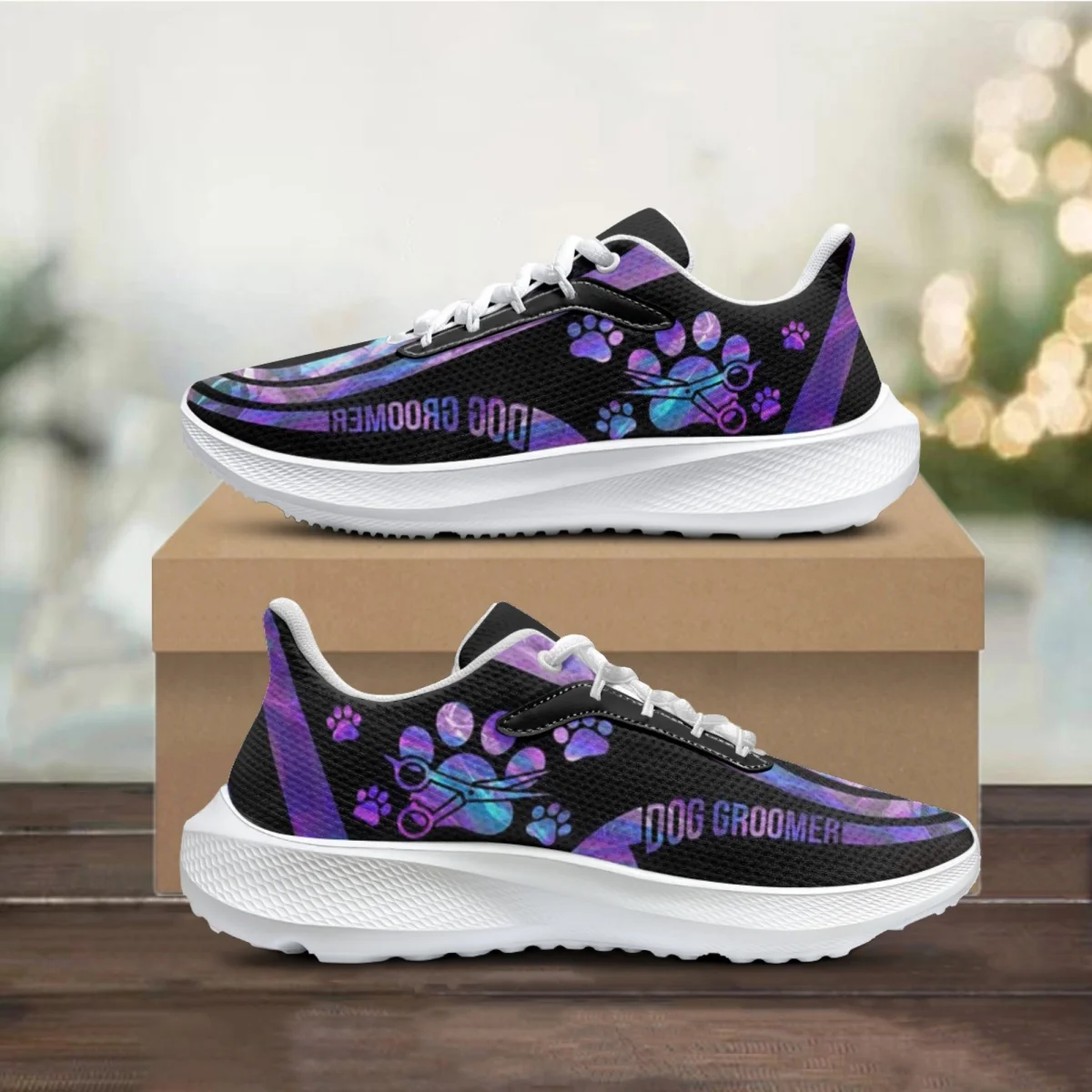 2023 Dog Groomer Paws Dog Scissors Purple Sneaker Women Wear Resistant Lightweight Running Shoes Breathable Casaul Tennis Shoes
2023 Dog Groomer Paws Dog Scissors Purple Sneaker Women Wear Resistant Lightweight Running Shoes Breathable Casaul Tennis Shoes