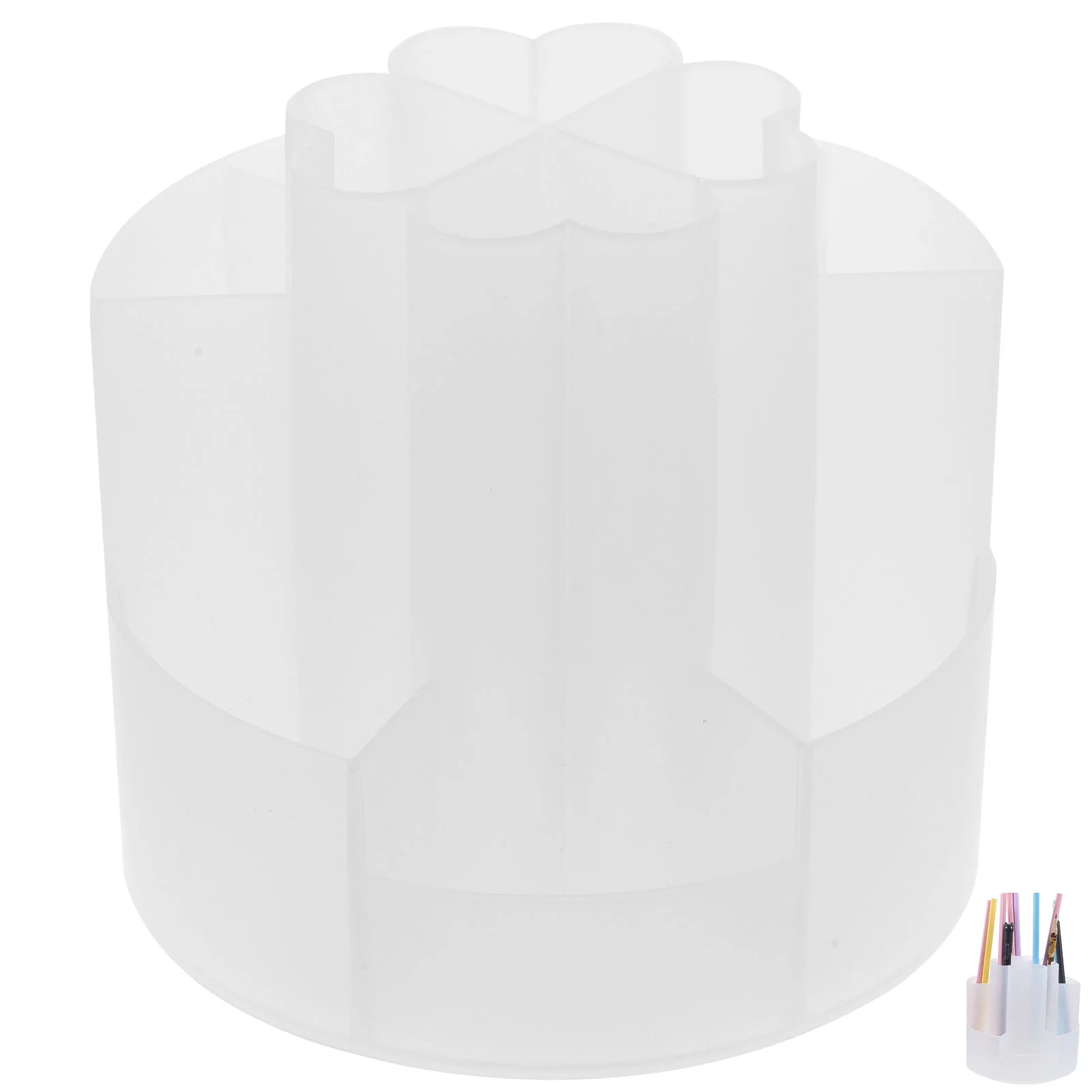 Rotating Pen Holder Stationary Organizer Make Up Brush Holder Desk Organizer
Rotating Pen Holder Stationary Organizer Make Up Brush Holder Desk Organizer