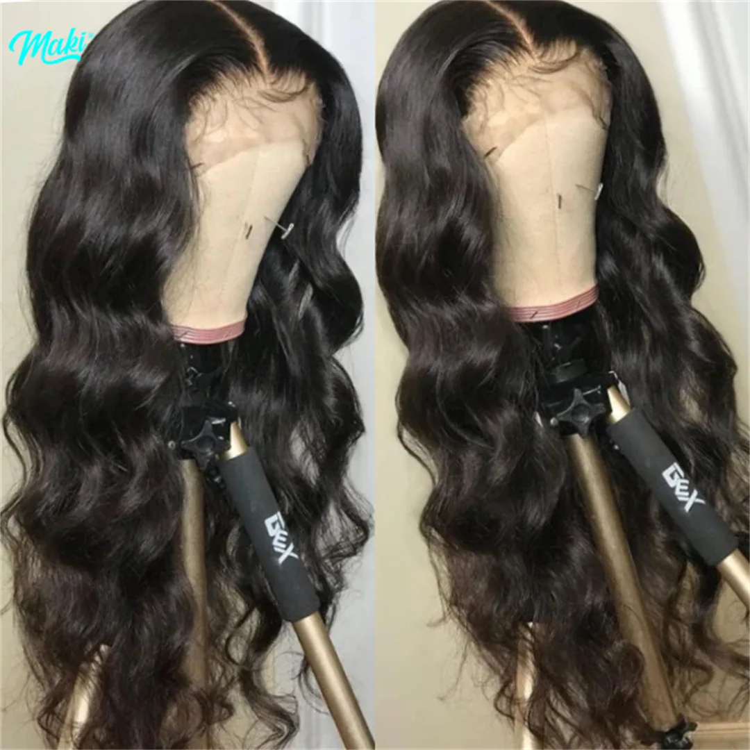 Maki Body Wave Lace Front Human Hair Wig 13x4 Lace Frontal Wig for Black Women Brazilian Pre Plucked 4x4 Lace Closure Wigs
Maki Body Wave Lace Front Human Hair Wig 13x4 Lace Frontal Wig for Black Women Brazilian Pre Plucked 4x4 Lace Closure Wigs
