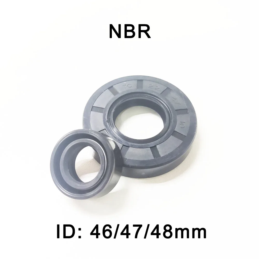 

NBR Skeleton Oil Seal ID 48/47/46 мм, резиновое уплотнение TG/TC-48/47/46*57/58/60/62/65/68/70/72/74/75/78/80/82/85/90*6/7/8/9/10/12 мм