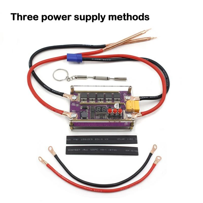 3 In 1 Spot Welder DIY Kit 12V Spot Welding Machine For 18650 Battery PCB Circuit Board Soldering Equipment
3 In 1 Spot Welder DIY Kit 12V Spot Welding Machine For 18650 Battery PCB Circuit Board Soldering Equipment