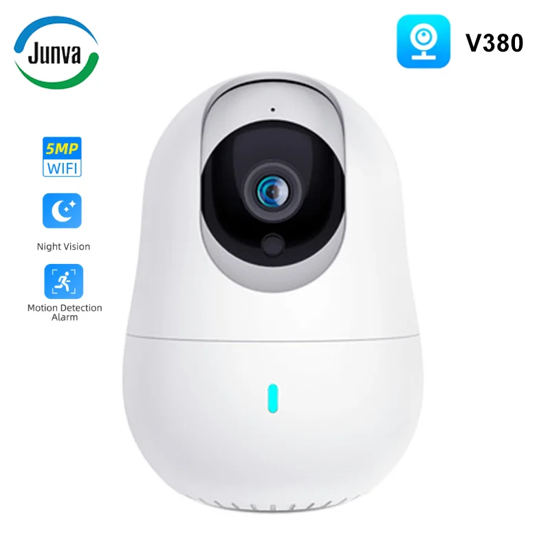 2K WiFi IP Camera Wireless Surveillance Security PTZ Cam 5MP Night Vision Smart Tracking CCTV Camera Pet Baby Monitor V380
2K WiFi IP Camera Wireless Surveillance Security PTZ Cam 5MP Night Vision Smart Tracking CCTV Camera Pet Baby Monitor V380