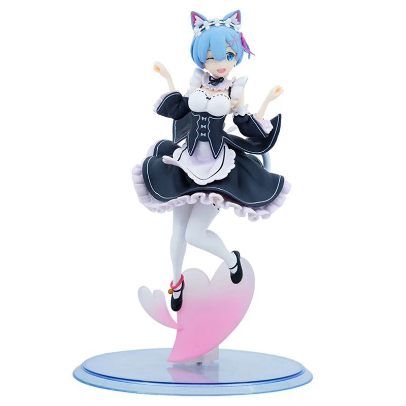 

Фигурка Рем из аниме «Re:ZERO Start Life In other World», экшн-фигурка Rem Ram, Коллекционная модель, игрушки, подарок для детей, 22 см