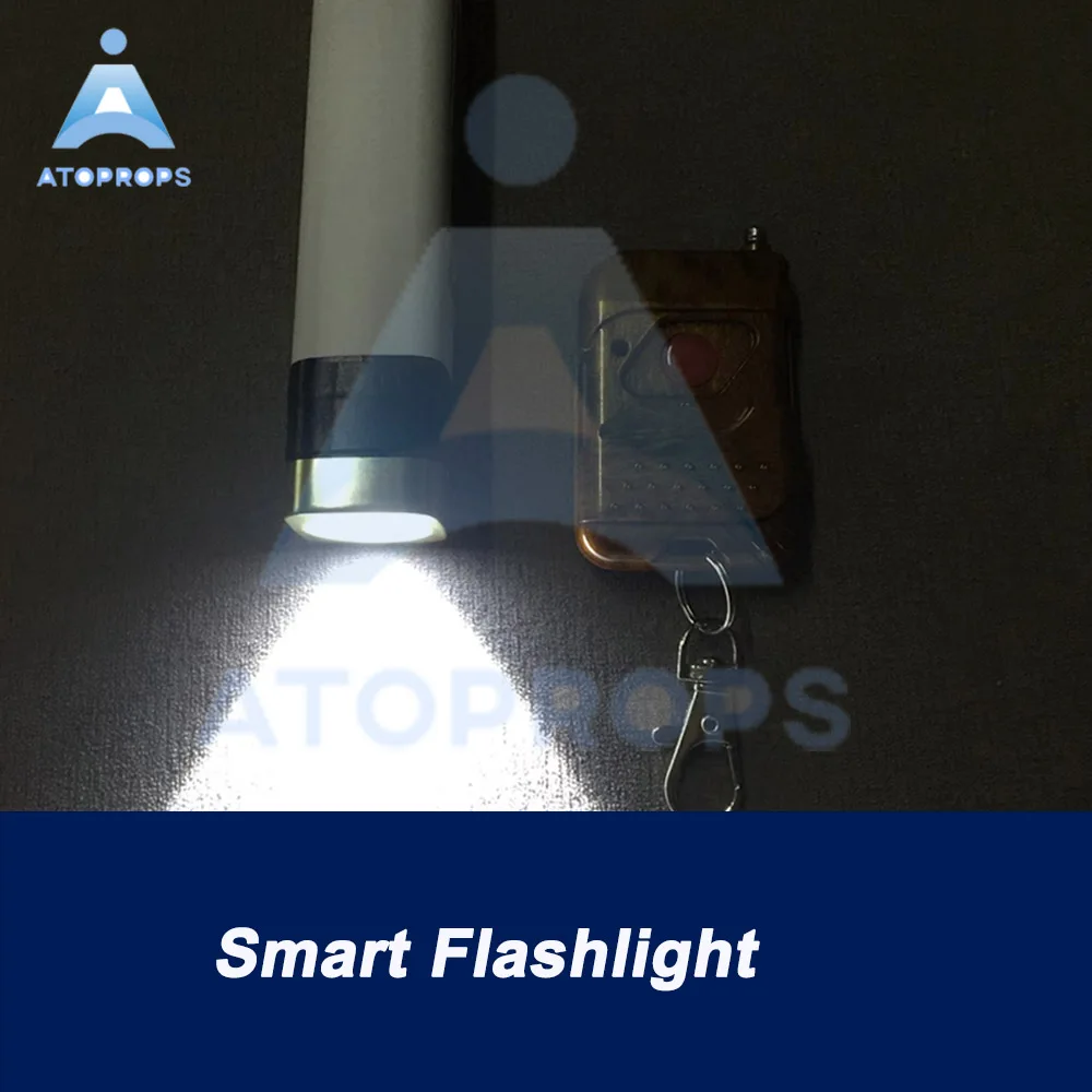 Escape room props smart flashlight create terrifying atmosphere by remote control to scary players Haunted house prop ATOPROPS
Escape room props smart flashlight create terrifying atmosphere by remote control to scary players Haunted house prop ATOPROPS