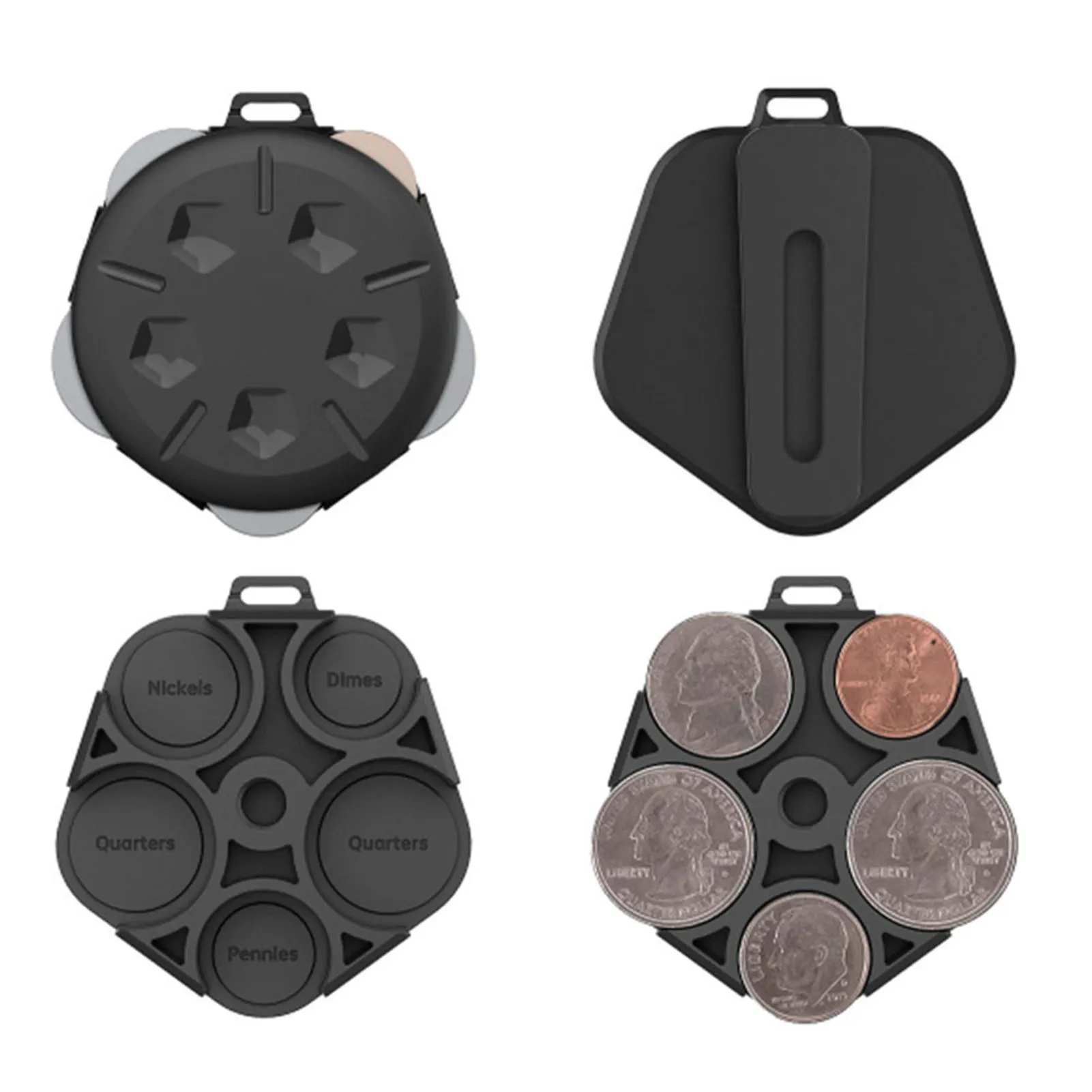 Portable Coin Organizer Coin Dispenser Case Lightweight for Collectors Storage Box Can be Fixed on Pants Collects Coins JS22
Portable Coin Organizer Coin Dispenser Case Lightweight for Collectors Storage Box Can be Fixed on Pants Collects Coins JS22