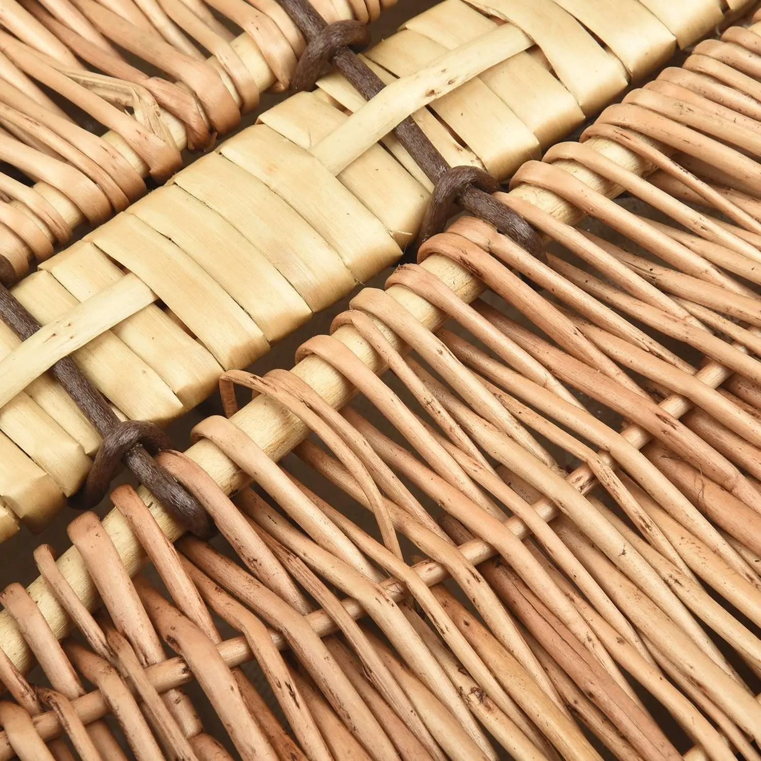 1PCS Wicker Basket Making English Picnic Baskets Shopping Storage Basket Outdoor Camping Picnic Storage Baskets 26x18x15cm
1PCS Wicker Basket Making English Picnic Baskets Shopping Storage Basket Outdoor Camping Picnic Storage Baskets 26x18x15cm