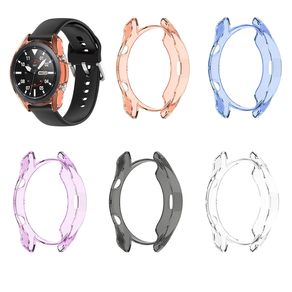 Shockproof Case 3D Half Cover Protective Case For Samsu/ng Galaxy Watch 3 41mm Protector Lightweight Bumper Soft TPU Shell
Shockproof Case 3D Half Cover Protective Case For Samsu/ng Galaxy Watch 3 41mm Protector Lightweight Bumper Soft TPU Shell