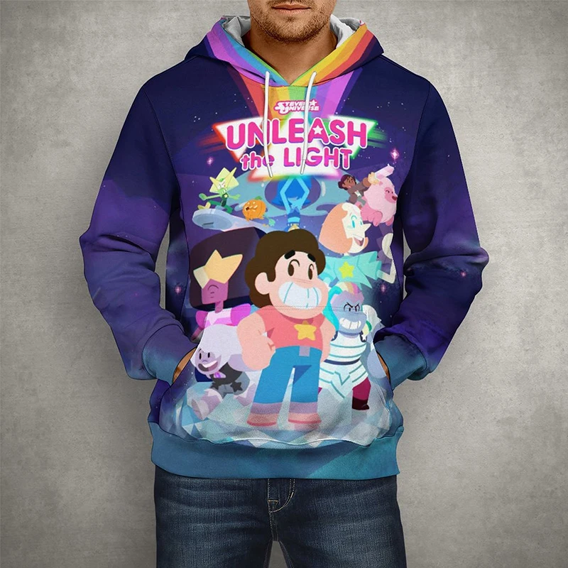 Толстовки с мультяшным аниме 3D принтом, толстовки с изображением Вселенной Стивена, Мужской Женский и детский пуловер, крутой Повседневный свитер для мальчиков и девочек, одежда 
Толстовки с мультяшным аниме 3D принтом, толстовки с изображением Вселенной Стивена, Мужской Женский и детский пуловер, крутой Повседневный свитер для мальчиков и девочек, одежда