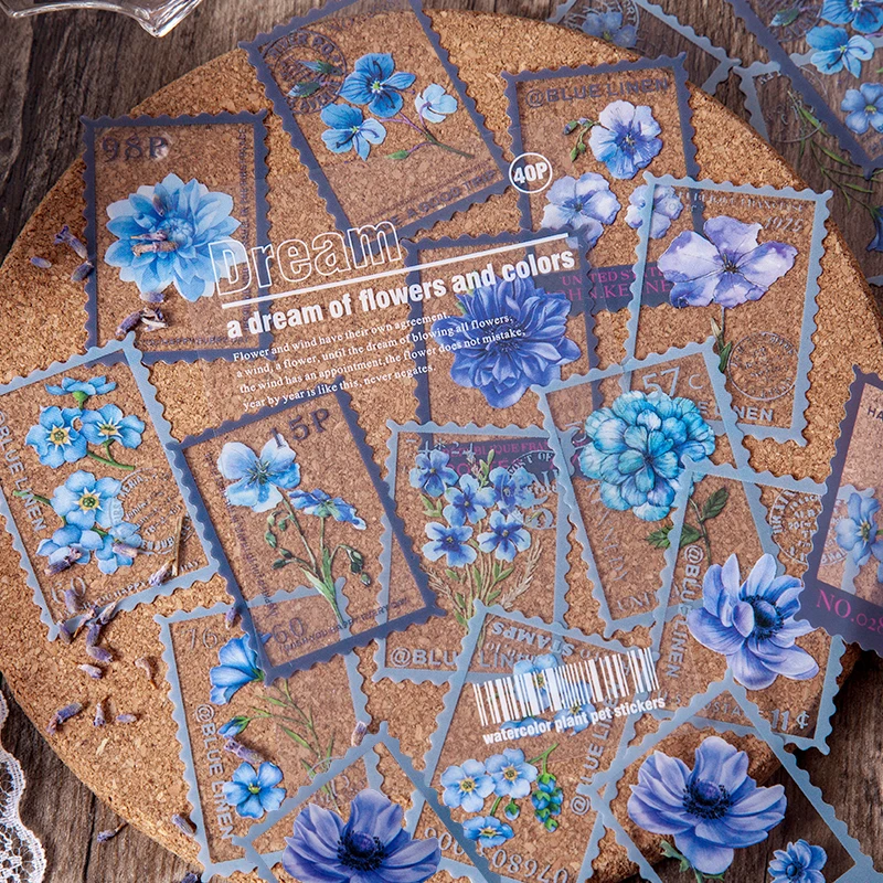 40Pcs/Bag Vintage Fern Floral Stamp PET Sticker Package DIY Diary Journal Decoration Label Sticker Album Scrapbooking
40Pcs/Bag Vintage Fern Floral Stamp PET Sticker Package DIY Diary Journal Decoration Label Sticker Album Scrapbooking