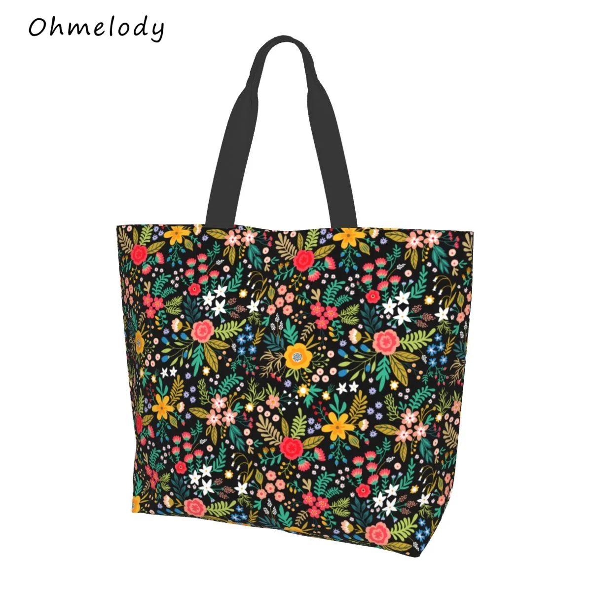 Floral Women's Large Capacity Tote Handbags Shopping Bags Reusable Grocery Bag Purse Ladies Shoulder Bag
Floral Women's Large Capacity Tote Handbags Shopping Bags Reusable Grocery Bag Purse Ladies Shoulder Bag