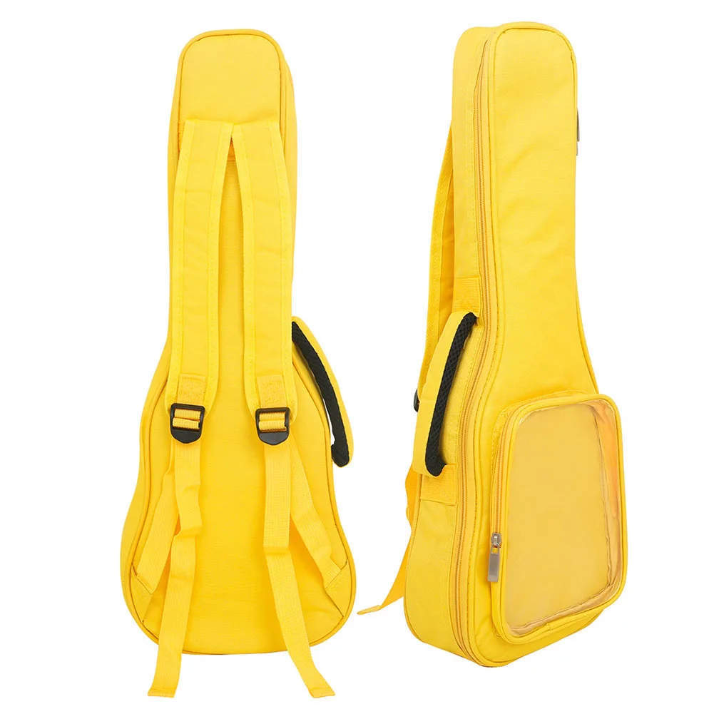23In Ukulele Bag Transparent Pockets Portable Guitar Bags Sponge Soft Case Shoulder Backpack Waterproof Ukulele Accessories
23In Ukulele Bag Transparent Pockets Portable Guitar Bags Sponge Soft Case Shoulder Backpack Waterproof Ukulele Accessories