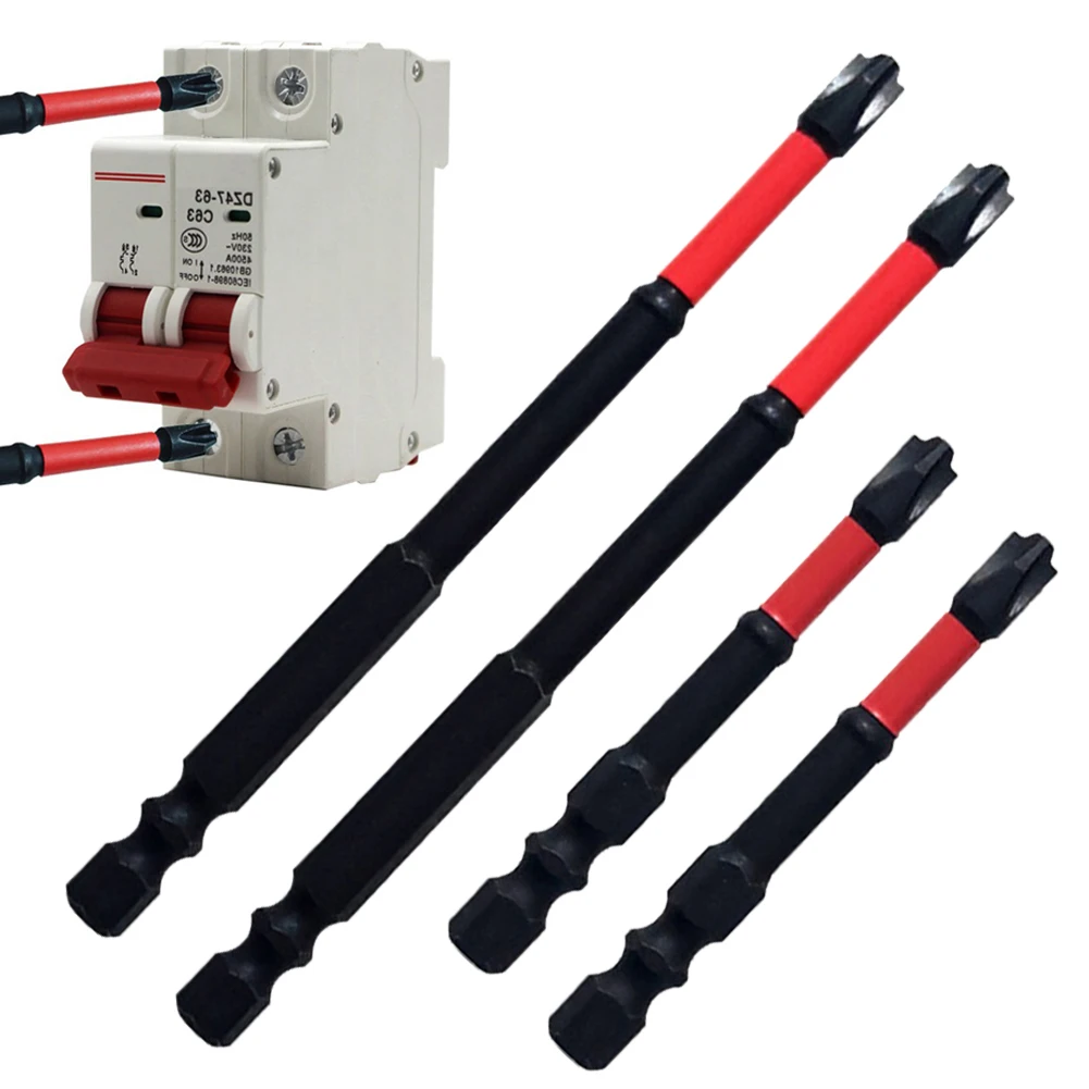 4pcs Alloy Steel Special Cross Screwdriver Bit FPH2 65/110mm For Socket Switch Circuit Breakers Air Switches Socket Panels
4pcs Alloy Steel Special Cross Screwdriver Bit FPH2 65/110mm For Socket Switch Circuit Breakers Air Switches Socket Panels