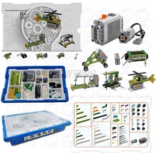 NEW 292Pcs/Set WeDo Robotics Construction Set Learning Classroom 9686 9580 Building Blocks Kit Boxed STEM Educational Toys
