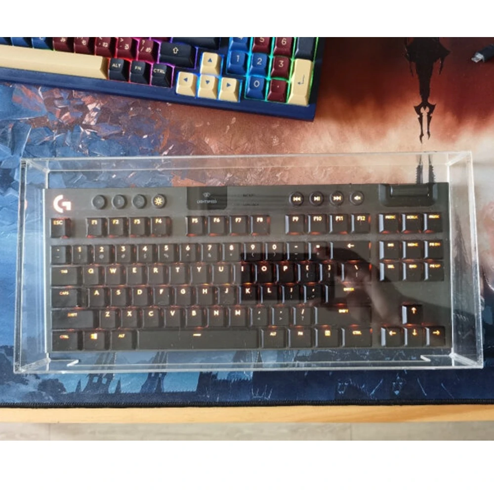 75% акриловый чехол для механической клавиатуры GK61 SK61 SK64 Anne Pro2 чехлы игровых