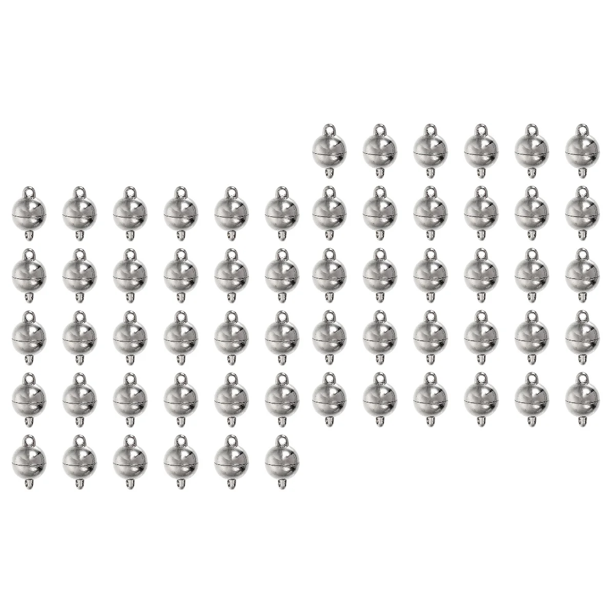30 Pairs Magnet Buckle Connector DIY Bracelet Necklace Jewelry Making Findings
30 Pairs Magnet Buckle Connector DIY Bracelet Necklace Jewelry Making Findings