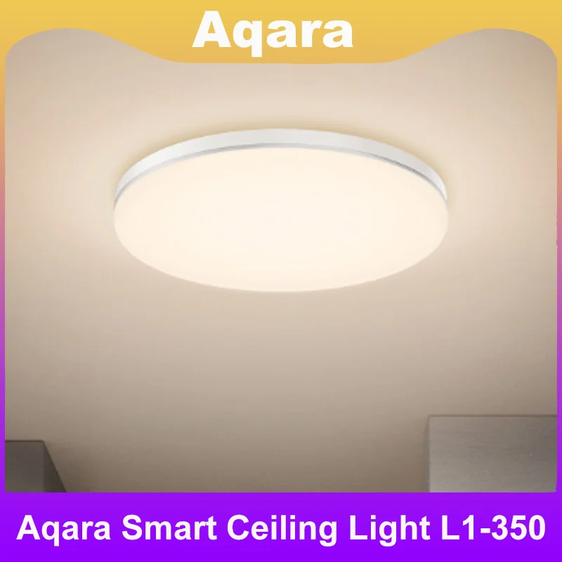 

Original Aqara Smart Ceiling Light L1-350 Zigbee 3.0 Color Temperature Bedroom Led Lamp Light Work With Mijia APP Apple Homekit