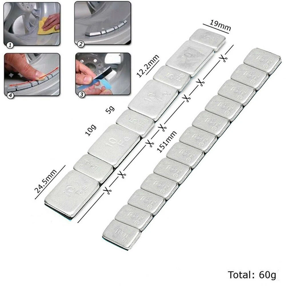 5g/10g Iron Wheel Balance Weight Tire Adhesive Tyre Balancer Wheel Block For Cars Trucks Vans Motorcycles Balance Weights Parts
5g/10g Iron Wheel Balance Weight Tire Adhesive Tyre Balancer Wheel Block For Cars Trucks Vans Motorcycles Balance Weights Parts