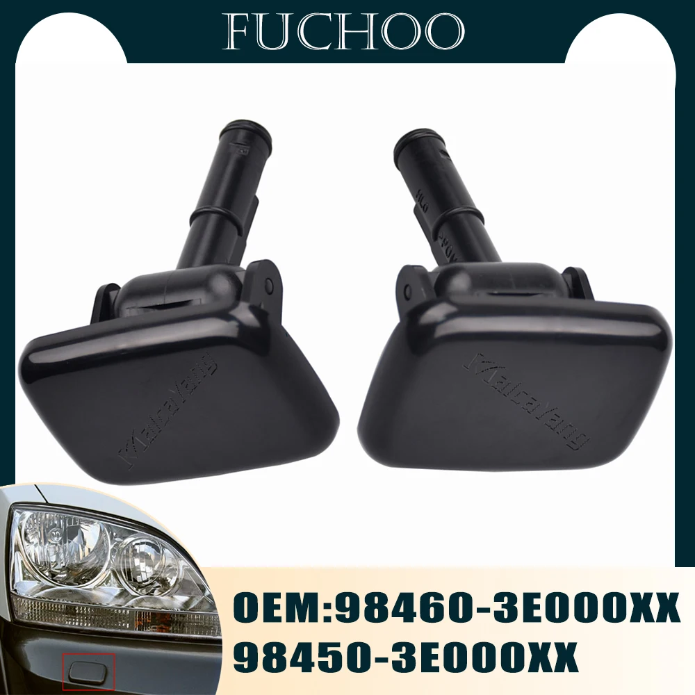 Front Bumper Headlamp Headlight Cleaning Washer Spray Nozzle Jet Cover Cap For KIA Sorento 2003 2004 2005 2006 98460-3E000XX
Front Bumper Headlamp Headlight Cleaning Washer Spray Nozzle Jet Cover Cap For KIA Sorento 2003 2004 2005 2006 98460-3E000XX