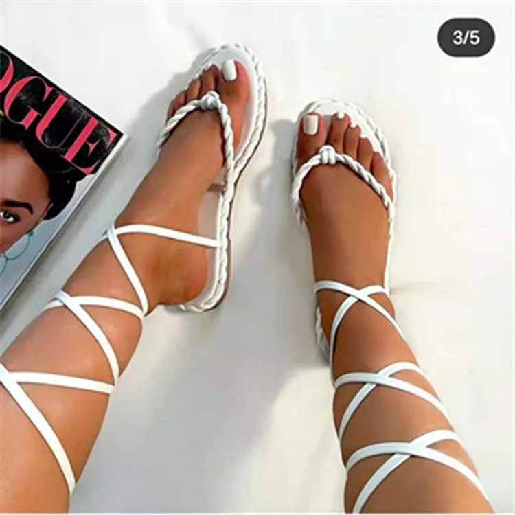 2022 new women's beach sandals women's flat foreign trade women's shoes Europe and the United States lace up cool Sandals
2022 new women's beach sandals women's flat foreign trade women's shoes Europe and the United States lace up cool Sandals