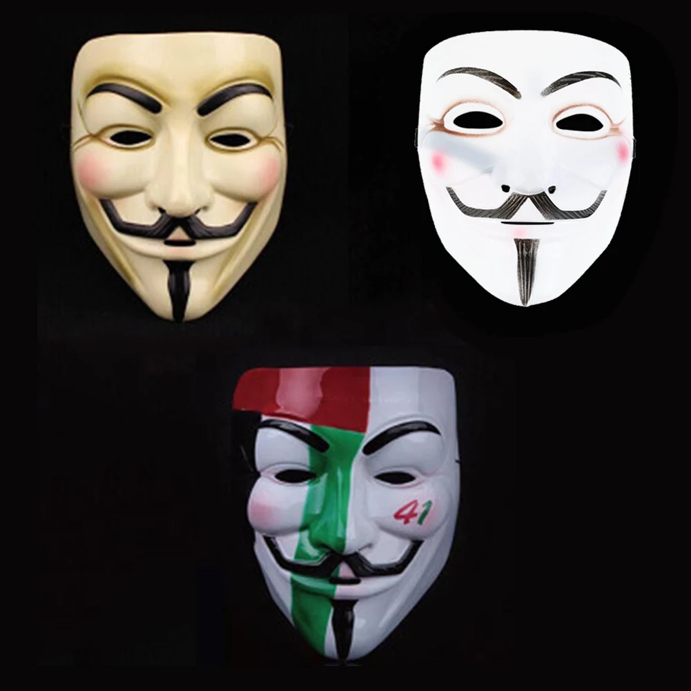 Halloween Cosplay Masks V for Vendetta Movie Anonymous Mask for Adult Kids Film Theme Mask Party Gift Cosplay Costume Accessory
Halloween Cosplay Masks V for Vendetta Movie Anonymous Mask for Adult Kids Film Theme Mask Party Gift Cosplay Costume Accessory