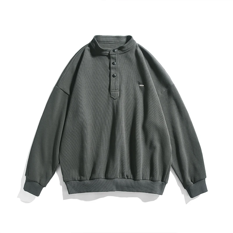 A719 Spring and autumn new paste bag trend set bottom shirt casual round collar guard man
A719 Spring and autumn new paste bag trend set bottom shirt casual round collar guard man