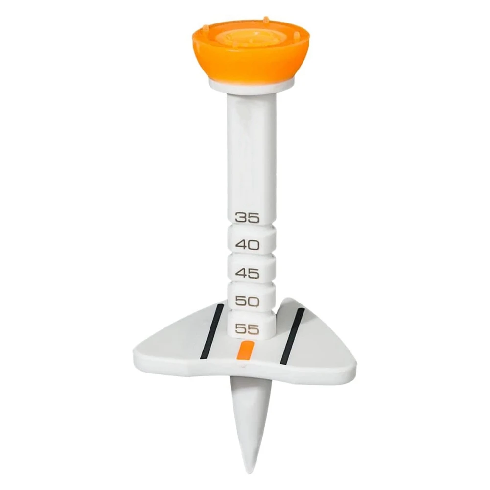 1Pcs Premium -Height Adjustable Accurate Aiming with Great Consistency Golf Brush Tees Orange 
1Pcs Premium -Height Adjustable Accurate Aiming with Great Consistency Golf Brush Tees Orange