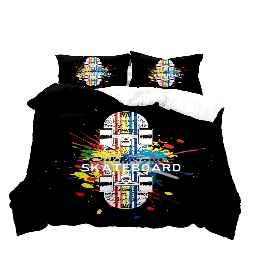 Наборы для скейтборда с пододеяльником и наволочкой
Наборы для скейтборда с пододеяльником и наволочкой