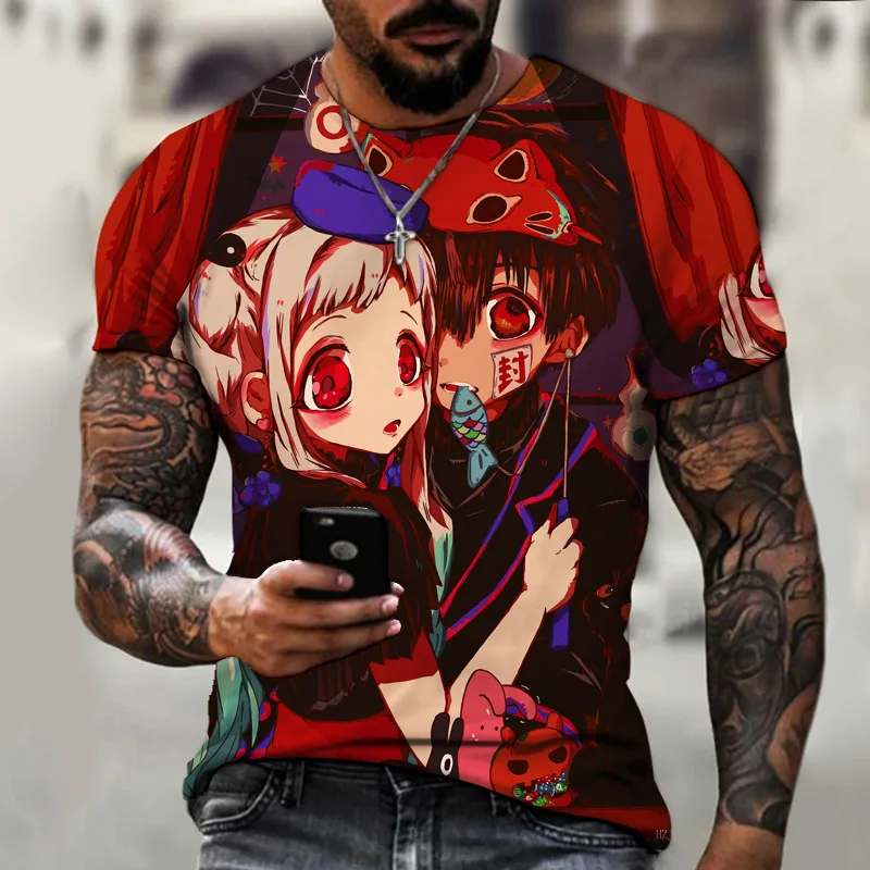 HAIBOLAN 2022 New Summer Hana Zijun 3D Printing Street Men's T-Shirt Fashion Casual Short Sleeves Free Shipping O Neck Oversized
HAIBOLAN 2022 New Summer Hana Zijun 3D Printing Street Men's T-Shirt Fashion Casual Short Sleeves Free Shipping O Neck Oversized