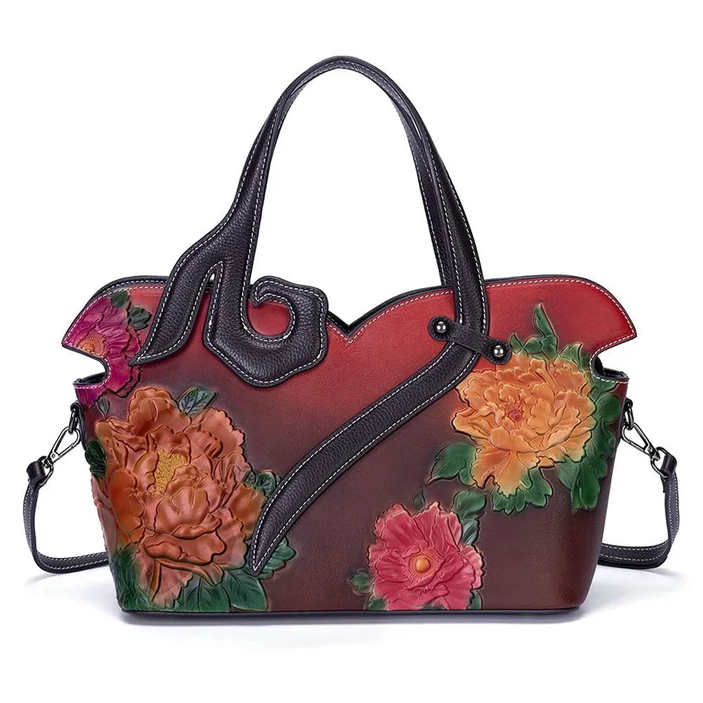 Designer Genuine Leather Women Handbags And Hobo Purses Luxury Fashion Lady Satchel Flower Portable Shoulder Messenger Bags
Designer Genuine Leather Women Handbags And Hobo Purses Luxury Fashion Lady Satchel Flower Portable Shoulder Messenger Bags