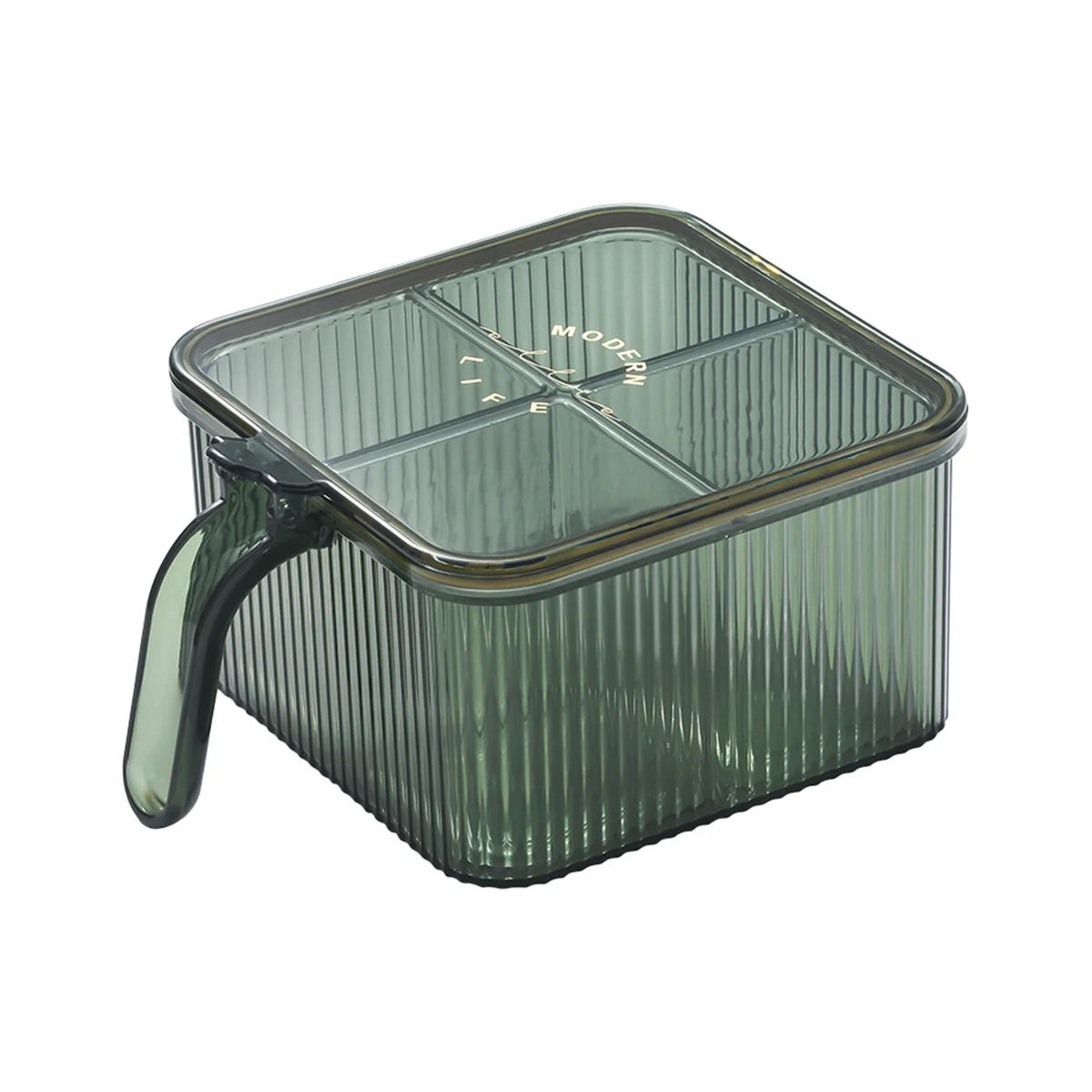 Кухонная, коробочка, приправ комбинированный набор, четырехсетчатая интегрированная соль для дома, многоцелевая приправа с крышкой, зеленая
Кухонная, коробочка, приправ комбинированный набор, четырехсетчатая интегрированная соль для дома, многоцелевая приправа с крышкой, зеленая