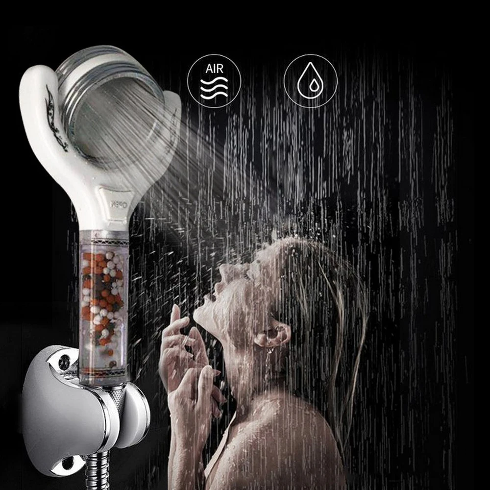 High Pressure Power Hand Shower Head Turbocharger Turbo Power Shower Head Fan 360° Rotating Bathroom Accessories Showerhead
High Pressure Power Hand Shower Head Turbocharger Turbo Power Shower Head Fan 360° Rotating Bathroom Accessories Showerhead