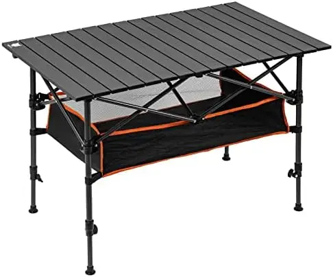 Table with Storage Basket Foldable Picnic Table for Outdoor Indoor Lightweight Rustless Adjustable Height 1.7-3ft BBQ Garden Bac
Table with Storage Basket Foldable Picnic Table for Outdoor Indoor Lightweight Rustless Adjustable Height 1.7-3ft BBQ Garden Bac